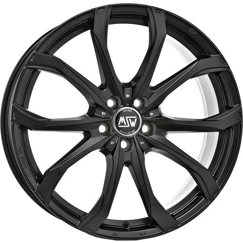MSW 48 Matt Black 7.5x17 ET38 5/114