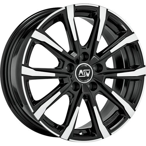 MSW 79 Gloss Black Full Polished 7.0x18 ET35 5/114