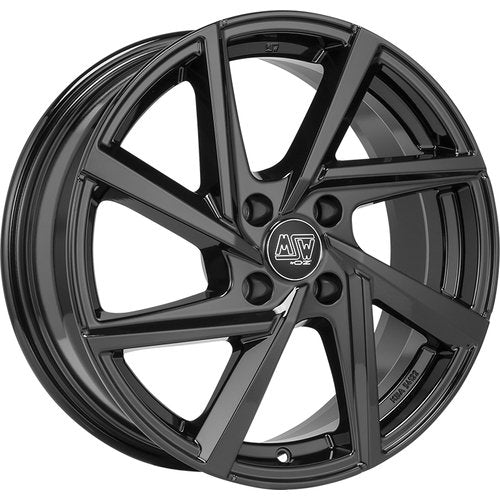 MSW 80-4 Gloss Black 6.0x15 ET40 4/100