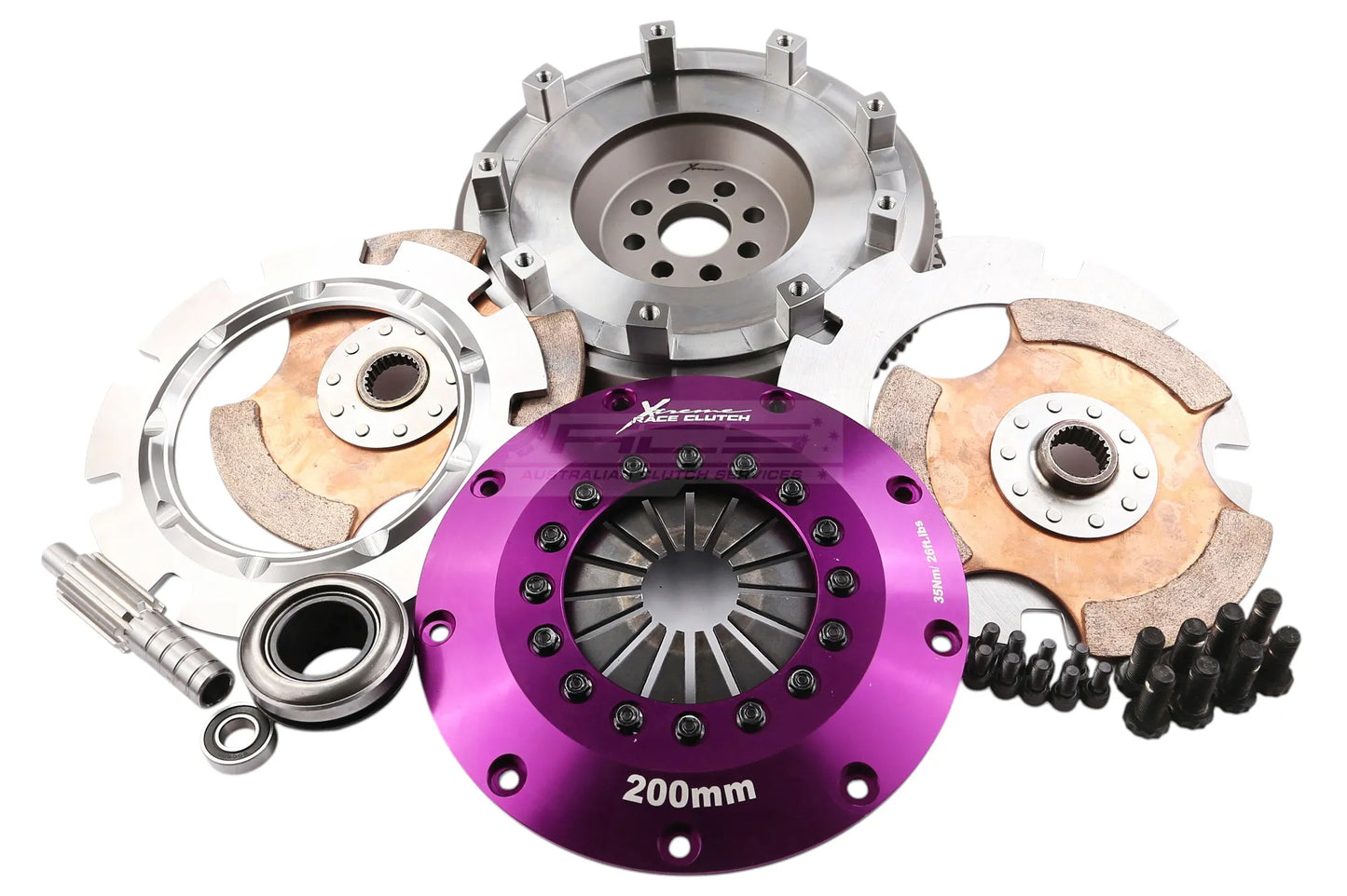 KBM20530-2E Xtreme Performance 200mm Ceramic Twin Plate Clutch Kit inkl. Schwungrad 1200Nm – BMW