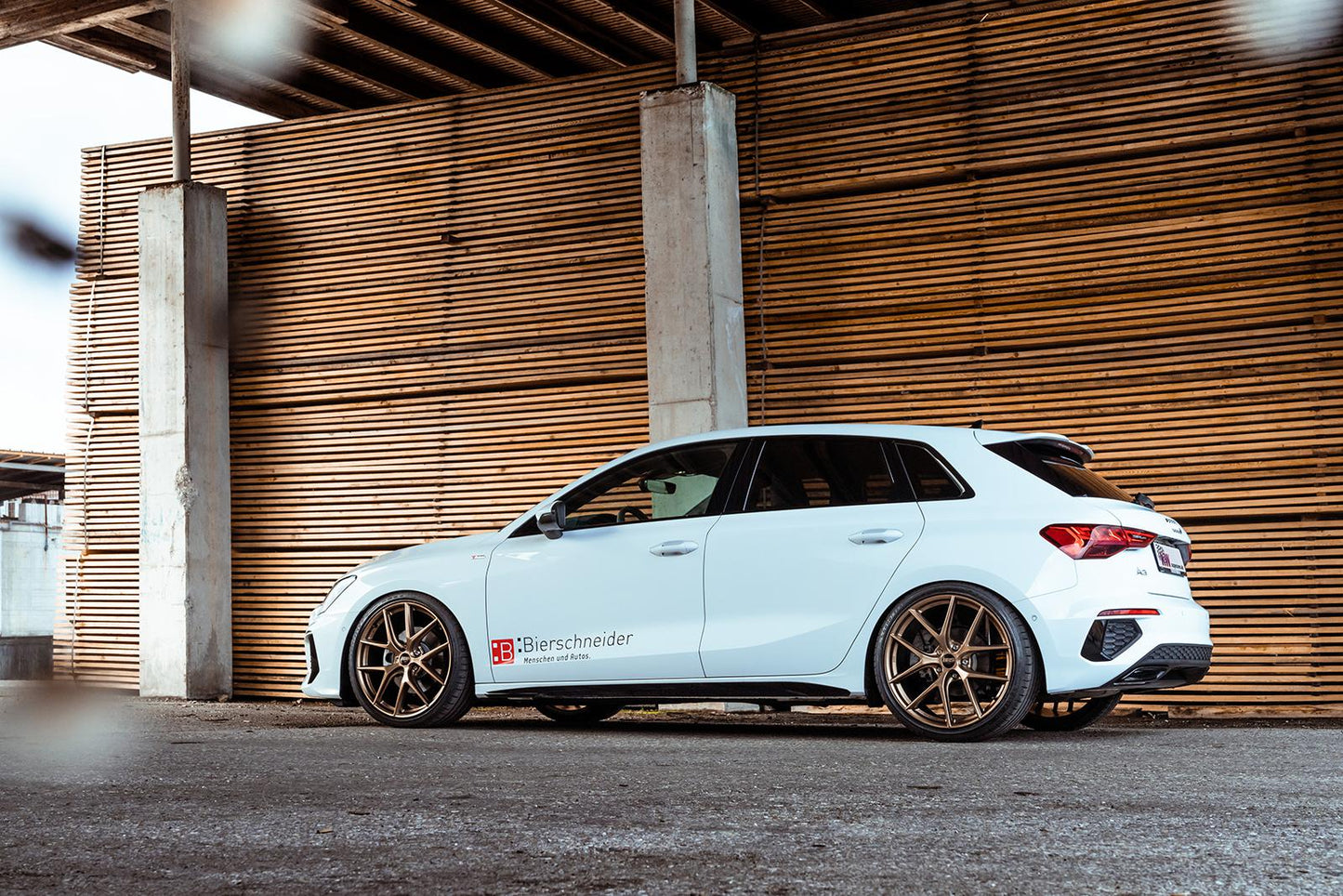 KW Gewindefahrwerk V1 inox - Audi A3 / VW Golf 8