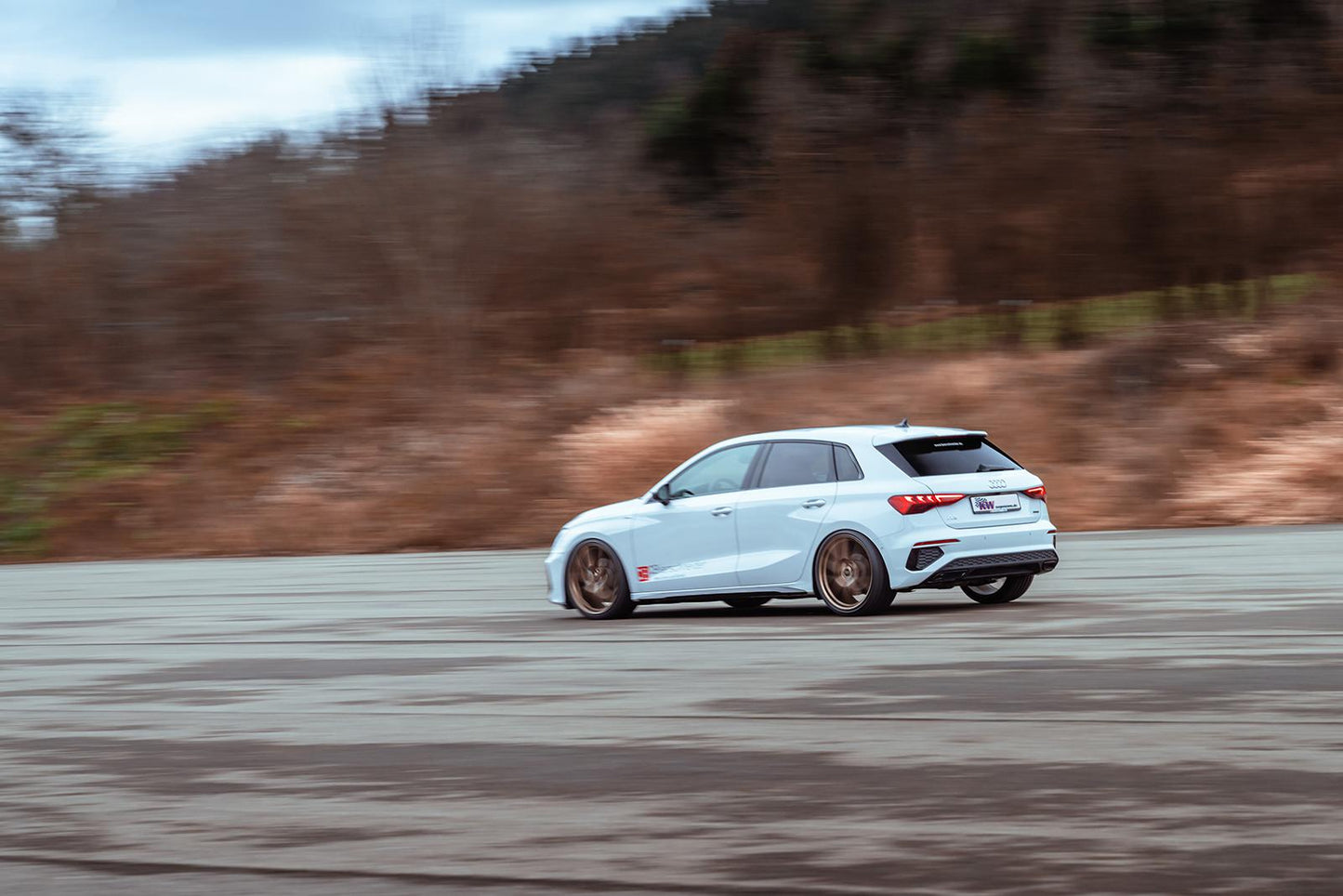 KW Gewindefahrwerk V1 inox - Audi A3 / VW Golf 8