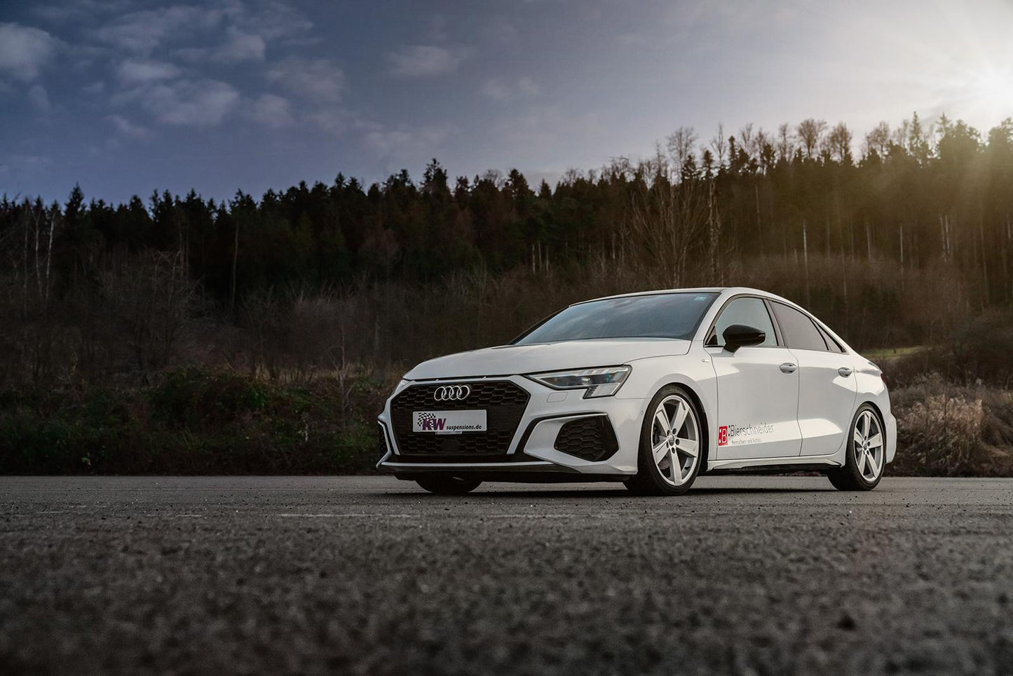 KW Gewindefahrwerk V1 inox - Audi A3 / VW Golf 8