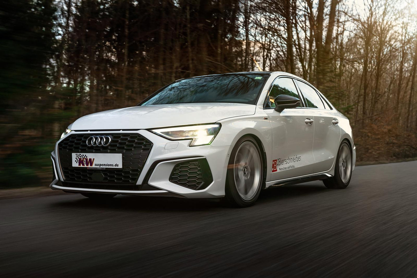 KW Gewindefahrwerk V1 inox - Audi A3 / VW Golf 8