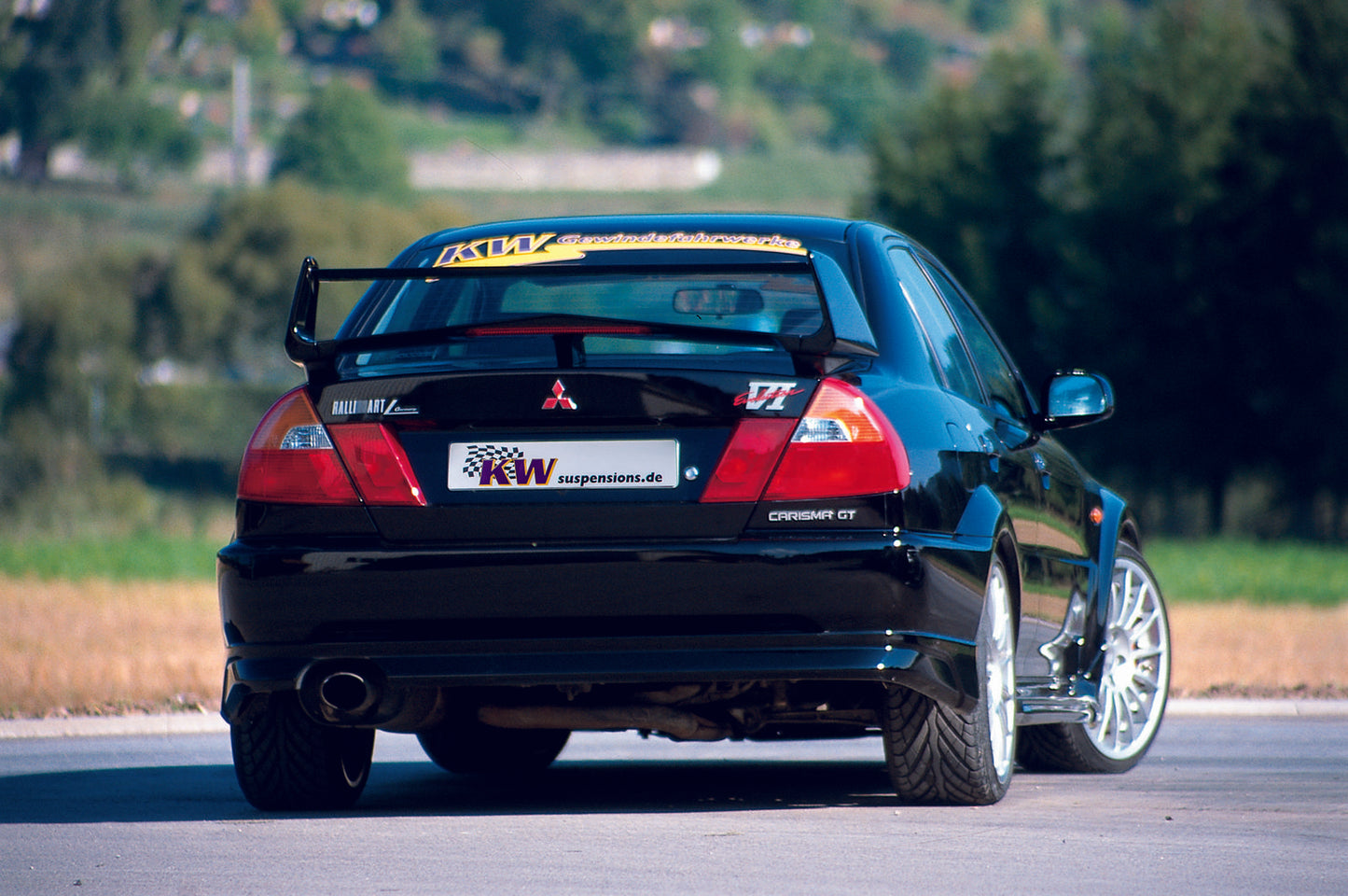 KW Gewindefahrwerk V3 inox - Mitsubishi Carisma / Lancer EVO V VI