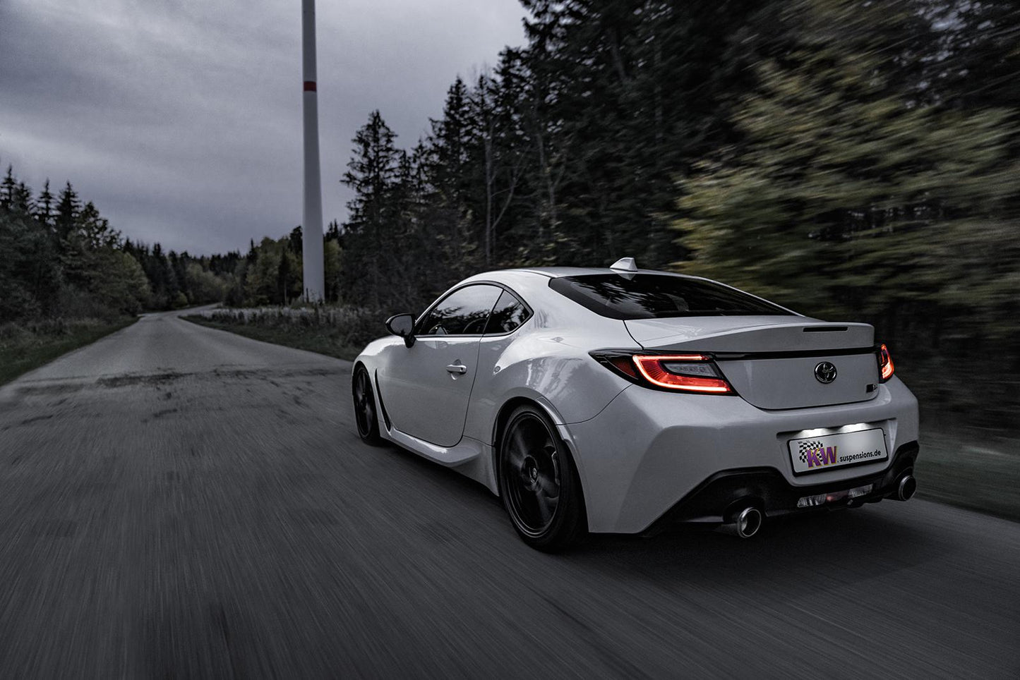 KW Gewindefahrwerk V1 inox - Subaru BRZ (ZC6)