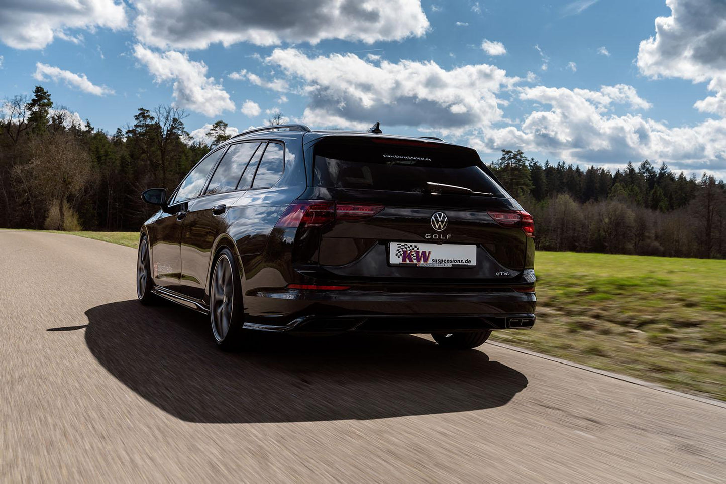 KW Gewindefahrwerk V1 inox - Audi A3 / VW Golf 8