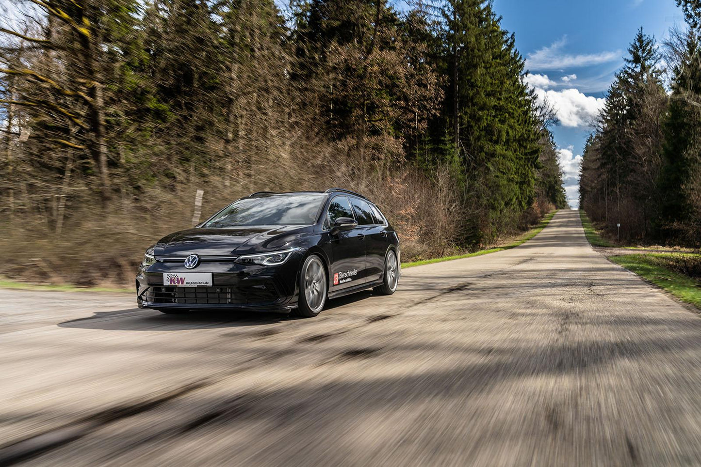 KW Gewindefahrwerk V1 inox - Audi A3 / VW Golf 8