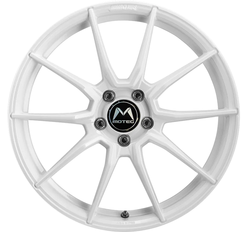 Motec MCR2-8519 MB ET43 WHITE – 8.5x19 weiß lackiert