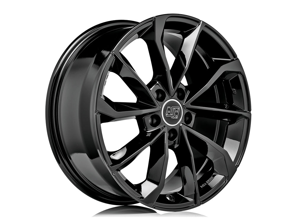 MSW 42 GLOSS BLACK 8.0x18 ET28 5/112