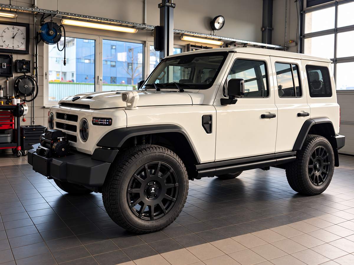 BAW 212 Komplettradsatz OZ Racing Rally Legend Matt Black + Dark Lettering 9x20 ET45 – Yokohama Geolandar A/T G015