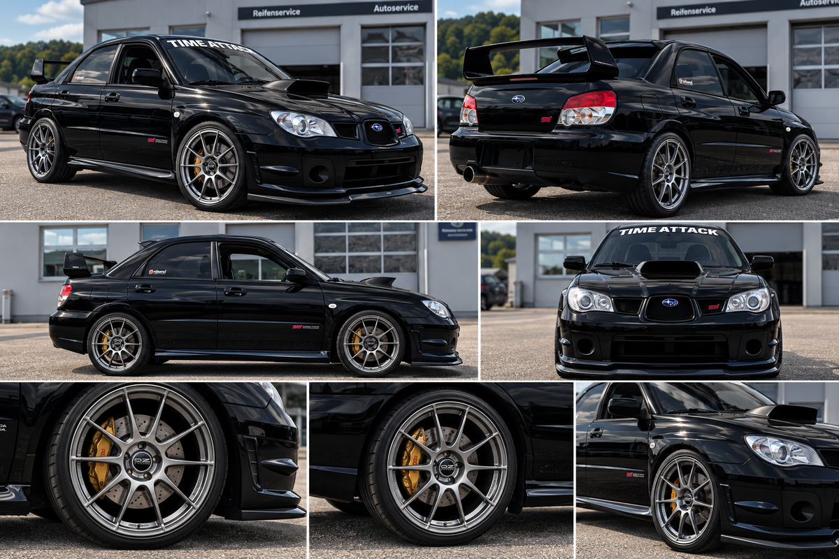 OZ Ultraleggera Chrystal Titanium 8x17 ET48 5x114 – Subaru Impreza WRX STi GD/GG