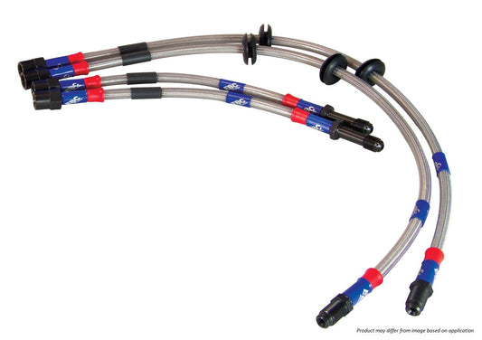 EBC BLA2142-4L – EBC Stahlflex-Bremsleitungen Vorder- & Hinterachse Yaris GR