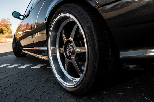 Borbet DB8GT 9,5x18 ET30 5x100 - Graphite Rim Polished