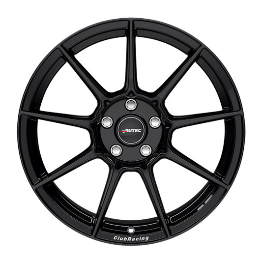 Autec ClubRacing EVO Felge 9,5x18 5/108 ET52 Schwarz