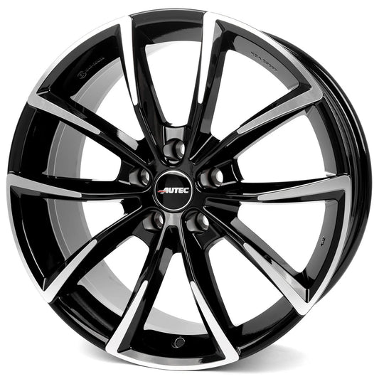 Sommerkomplettradsatz DFM Forthing 9 – Autec Astana 9x21 Schwarz poliert + 245/35 R21