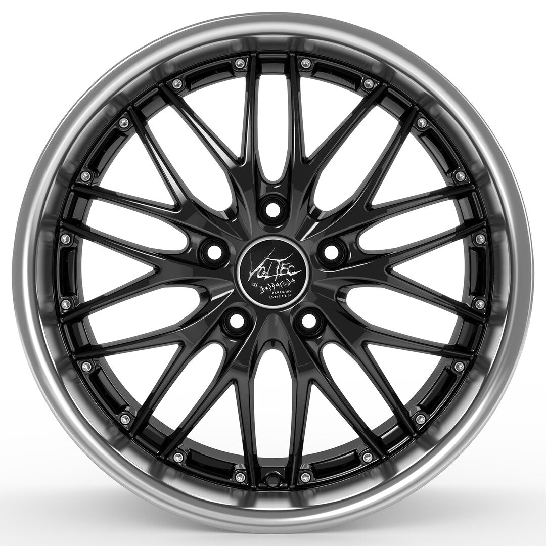 Barracuda Voltec T6 Highgloss-Black inox lip