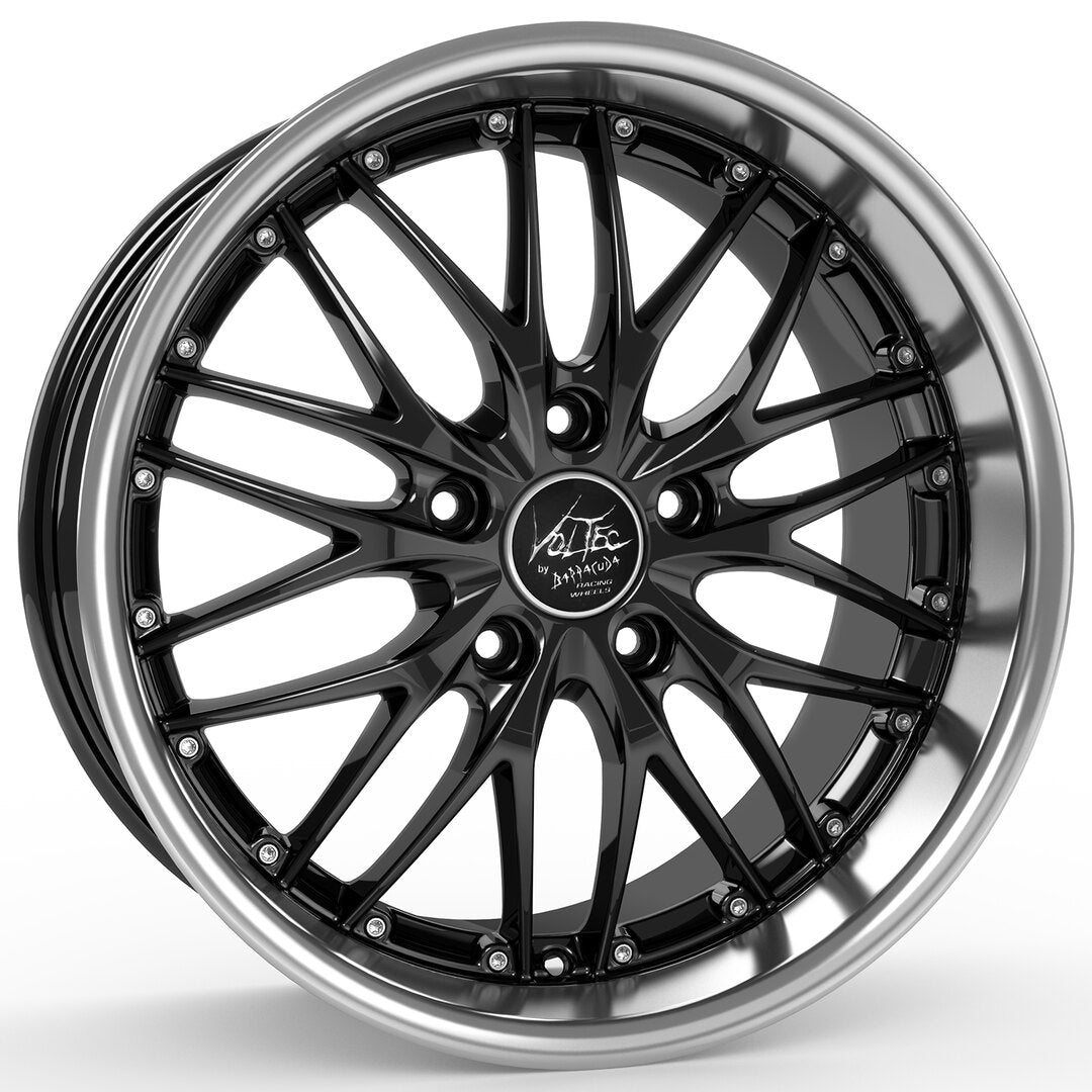 Barracuda Voltec T6 Highgloss-Black inox lip