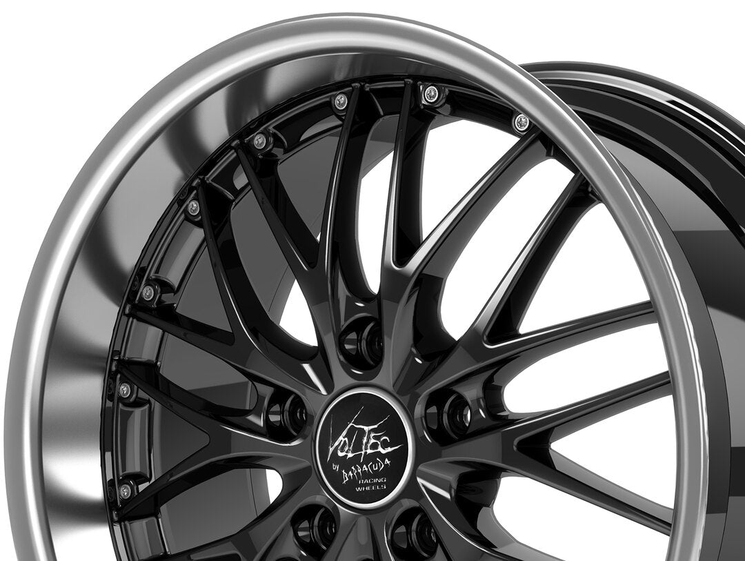 Barracuda Voltec T6 Highgloss-Black inox lip