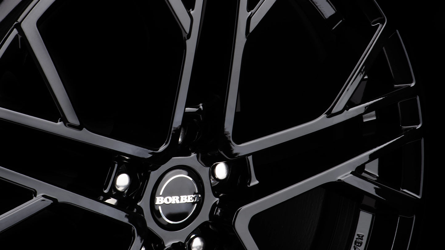 Borbet XV 8,5x19 ET30 5x112 - Black Glossy