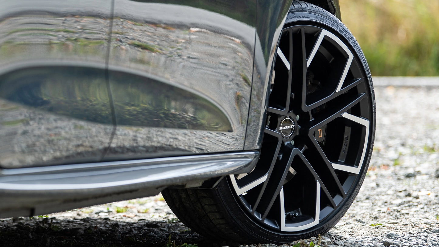 Borbet XV 8,5x19 ET45 5x112 - Black Polished Matt