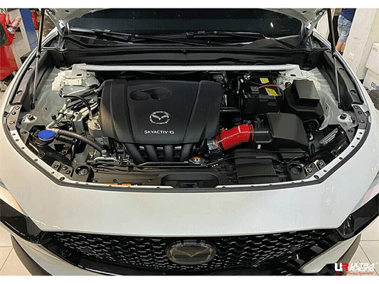 Ultra Racing UR-TW2-4181 – Vordere obere 2-Punkt Domstrebe | Mazda CX-30 DM 2.0 2WD ab 2019
