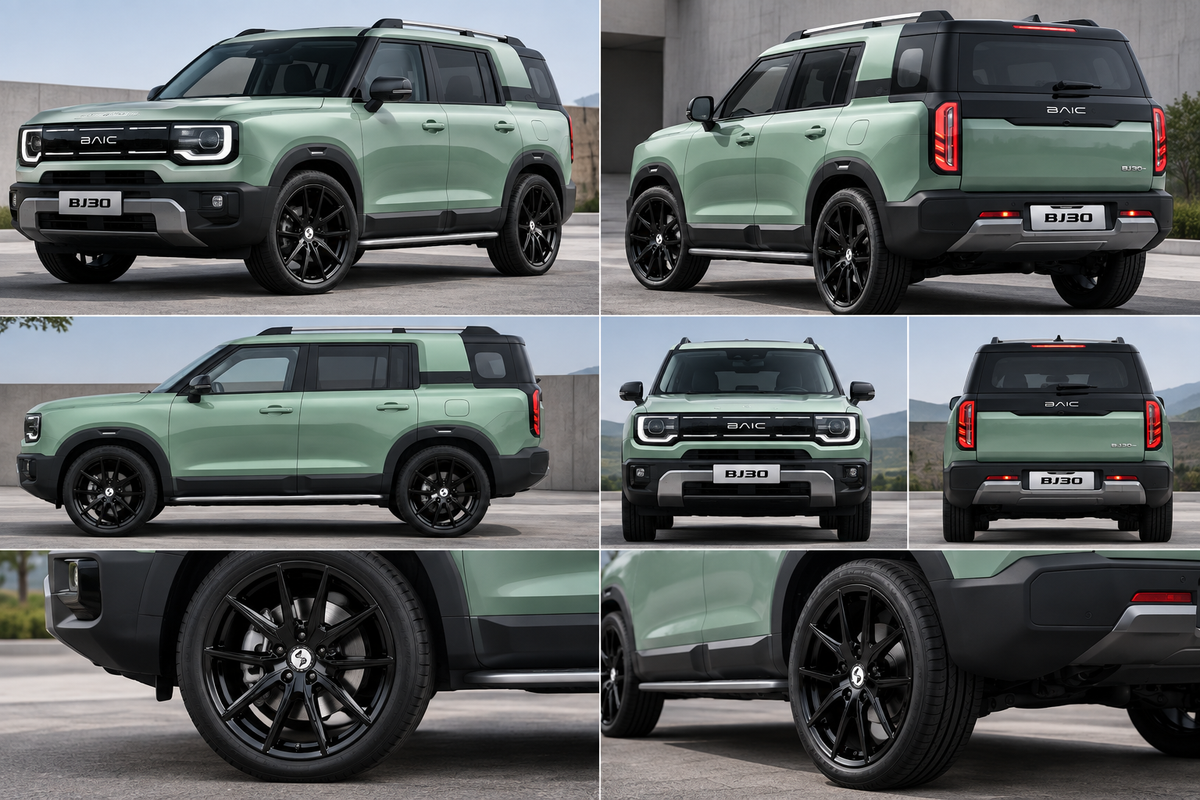 ETA BETA GRI-N 19 A Komplettradsatz | 8½Jx19EH2+ ET33,1 | 5x110 | Baic BJ30 HEV