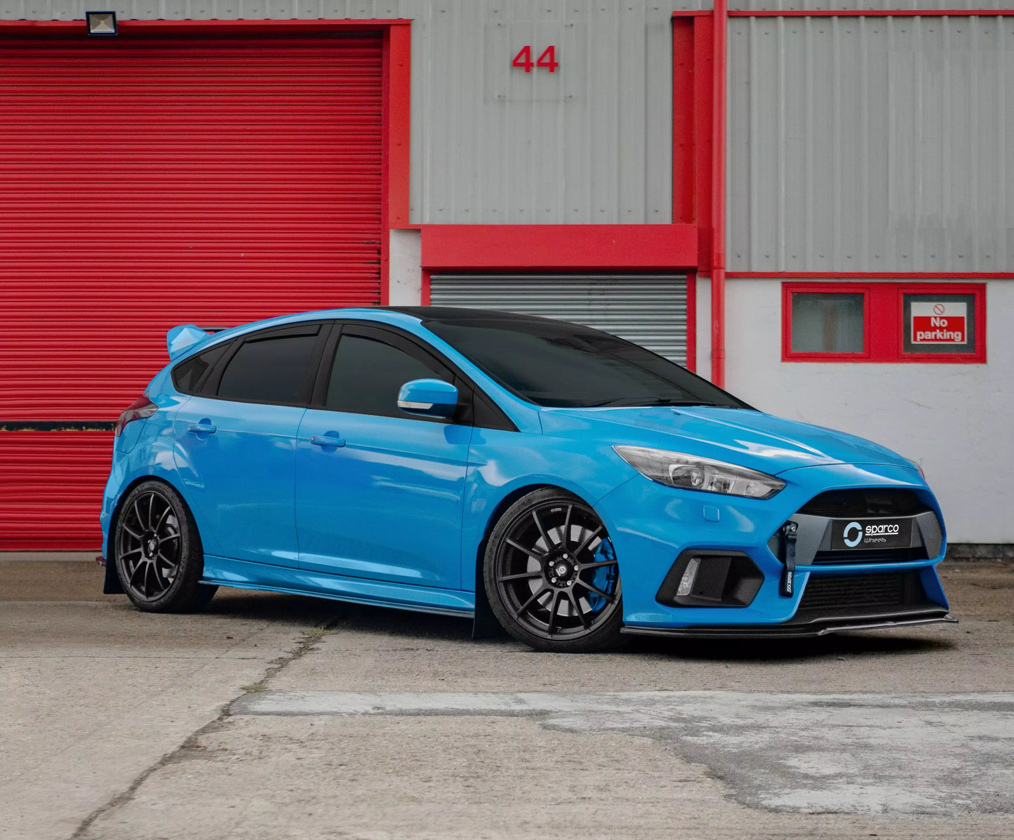 Sparco Assetto Gara 8.0x18 ET45 Matt Black