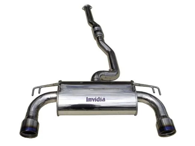 Invidia Q300 Mitsubishi Lancer Evolution X 08/- Titan/Blau