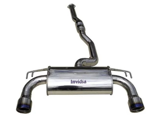 Invidia Q300 Mitsubishi Lancer Evolution X 08/- Titan/Blau