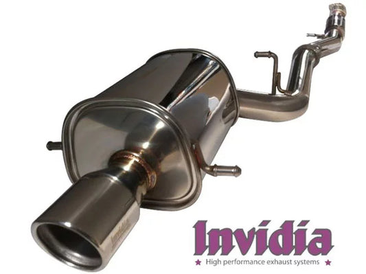 Invidia Q300 Subaru Impreza WRX STI GD-A 01/- Edelstahl