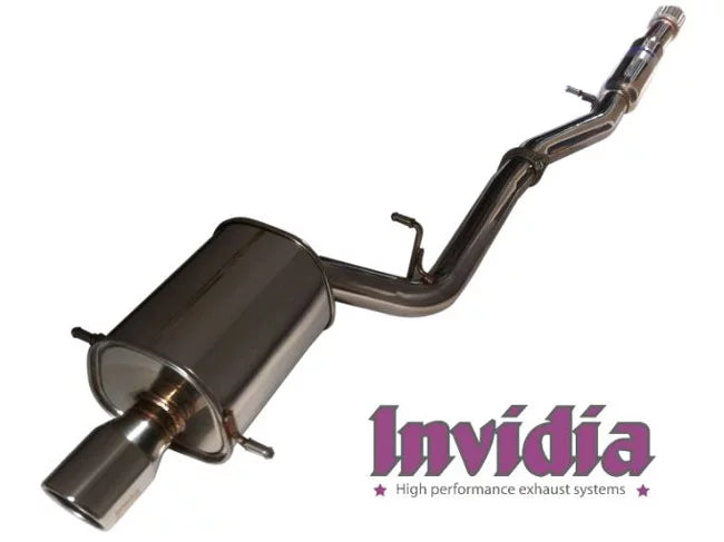 Invidia Q300 Subaru Impreza WRX STI GD-A 01/- Edelstahl