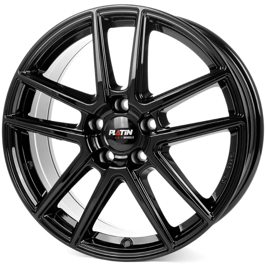 Platin P 73 D-Schwarz fr.pol. 7,5x18 ET49,5 5/114,3