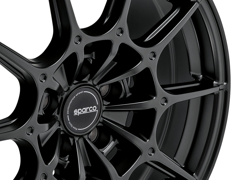 Sparco FF2 Matt Black 9,0x18 ET35 5/114