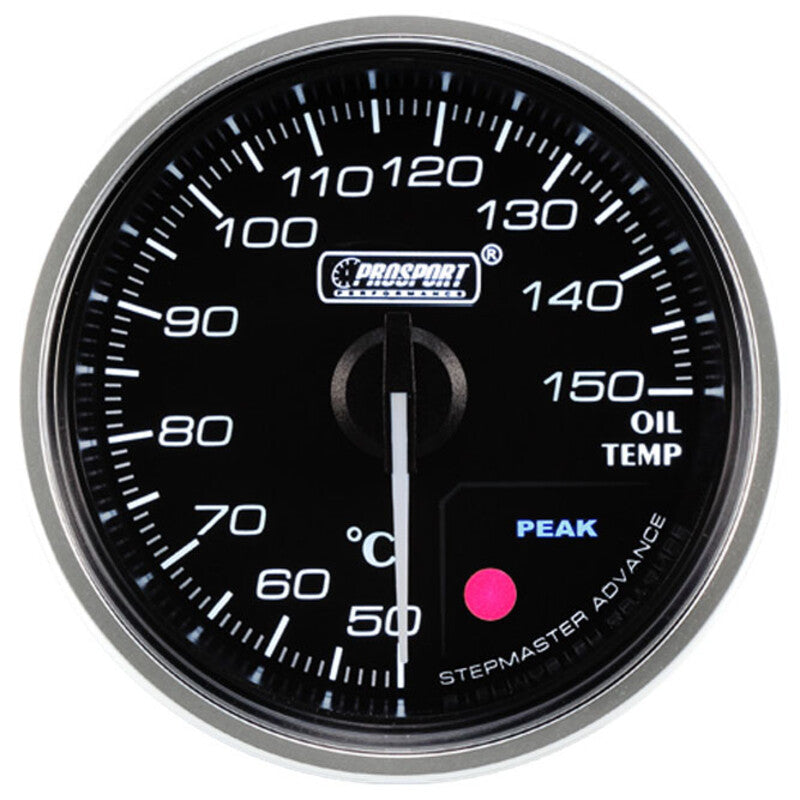 ProSport Supreme Oil Temperature Gauge 52mm – 50 bis 150°C