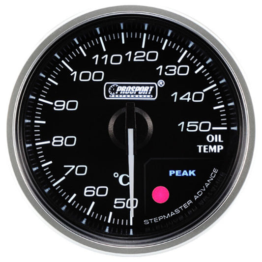 ProSport Supreme Oil Temperature Gauge 52mm – 50 bis 150°C