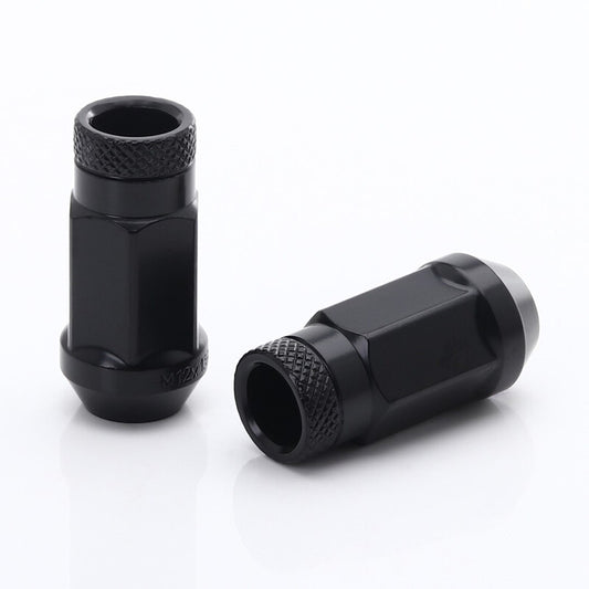 Japan Racing JN1 Radmuttern M12x1.5 Schwarz GT50 – 20er-Pack