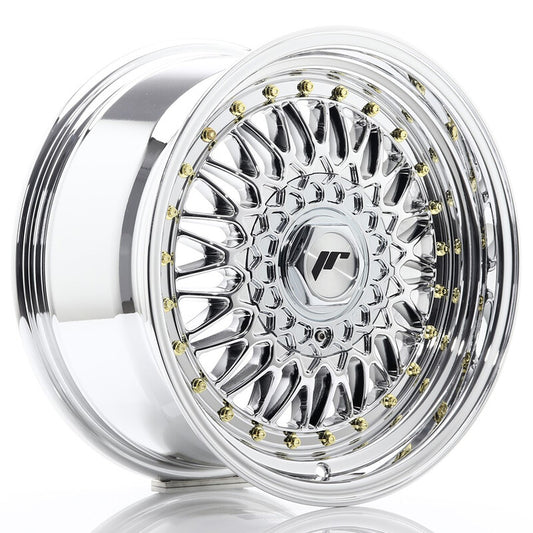 Japan Racing JR-9 16x8" 4x100/108 ET25 - Chrome / Titanium